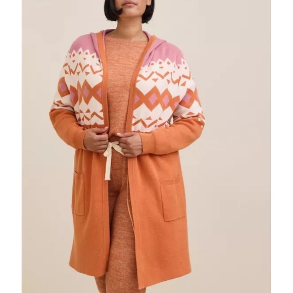 Torrid Everyday Plush Anorak Hooded Cinched Waist Sweater - Picture 5 of 13